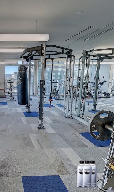 Gym and Restaurants