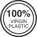 100% Virgin Plastic